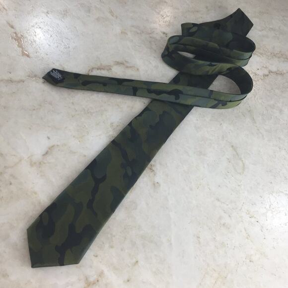 M151 CAMOFLAGE TIE (SLIM) - Picture 2 of 12